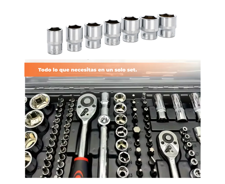 Juego De Herramientas Profesional 216 Pi